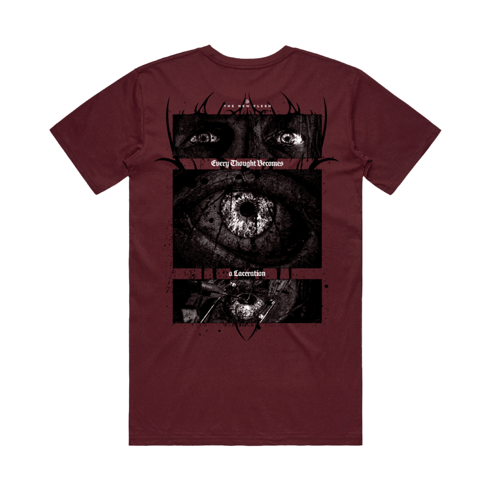 Lacerations T-Shirt - Burgundy