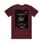 Lacerations T-Shirt - Burgundy