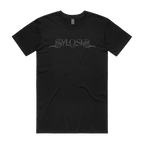 Snake Skeleton Tattoo Tee - Black