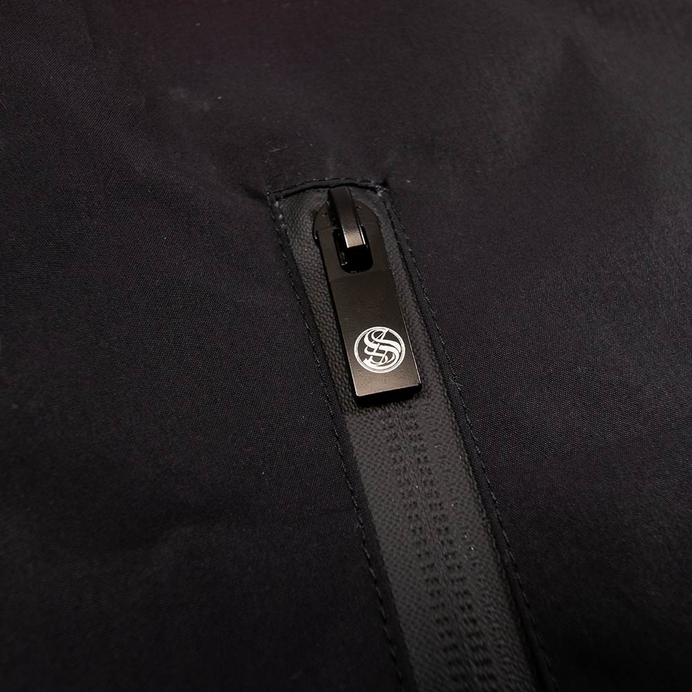 The New Flesh Custom Windbreaker - Black/Red