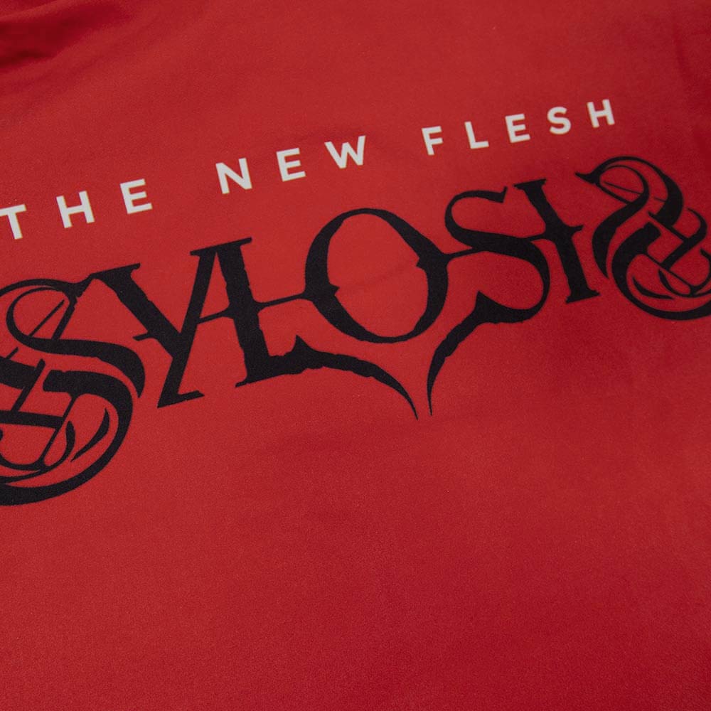 The New Flesh Custom Windbreaker - Black/Red