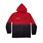 The New Flesh Custom Windbreaker - Black/Red