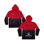 The New Flesh Custom Windbreaker - Black/Red