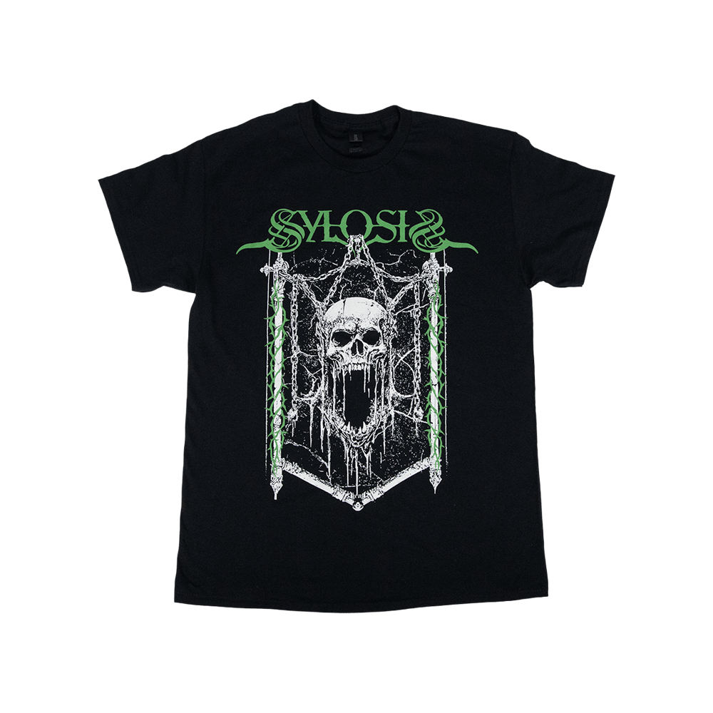 Chained Skull Tee - Black