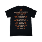 EU/UK Summer Tour 25 Tee - Black