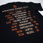 EU/UK Summer Tour 25 Tee - Black