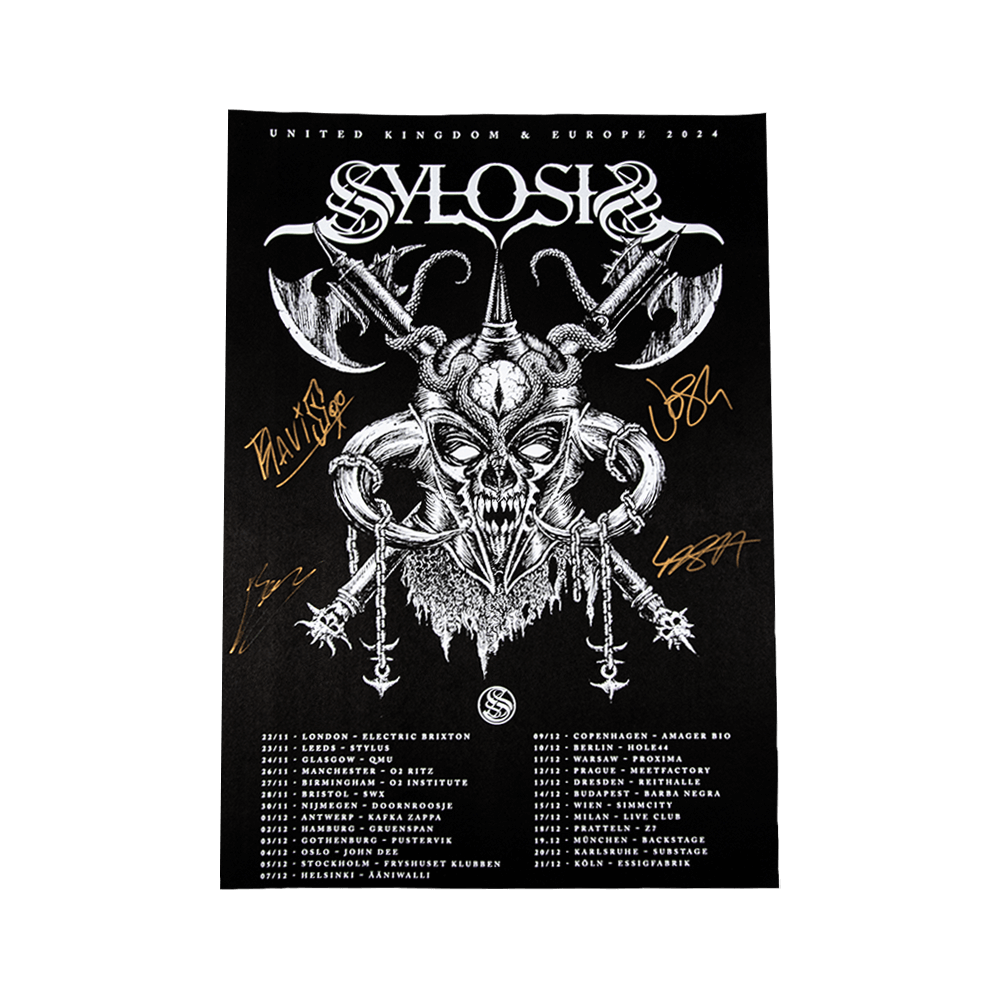 Signed UK/EU Winter 2024 Tour Poster - A2