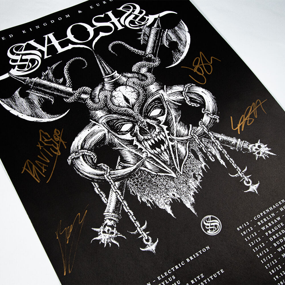 Signed UK/EU Winter 2024 Tour Poster - A2